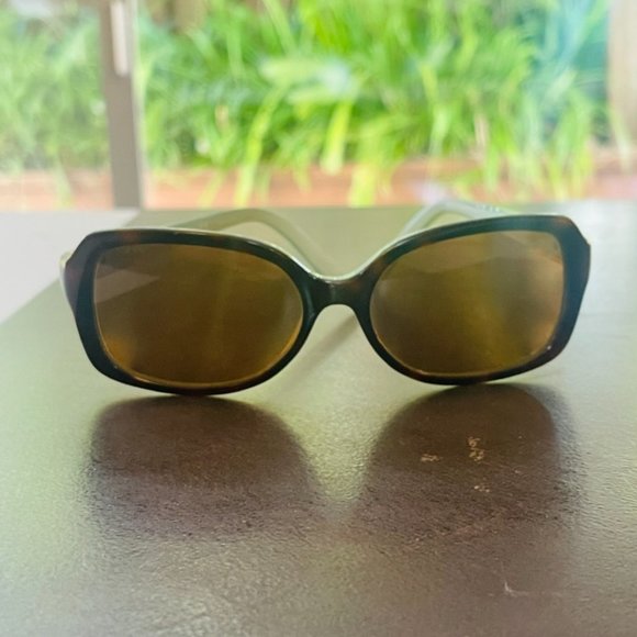 Ralph Lauren RA 5130 601/13 Light Tortoise Rectangular Sunglasses - Picture 11 of 11